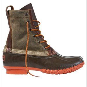 LL Bean Signature Boot 8" Wax Canvas Women's (Size 6M)